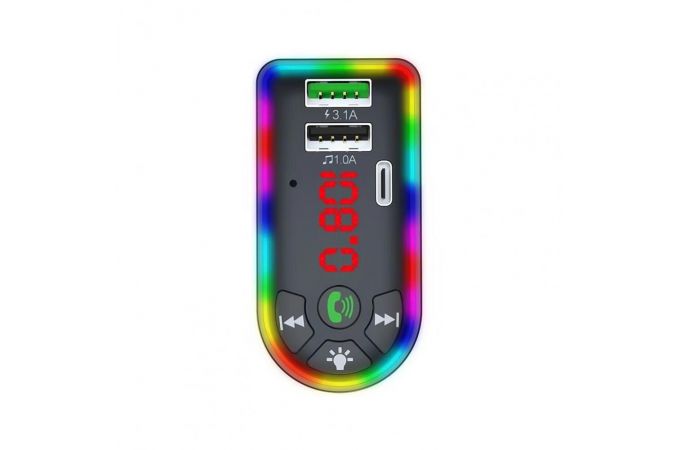 FM-Модулятор TDS TS-CAF17 RGB (Bluetooth)