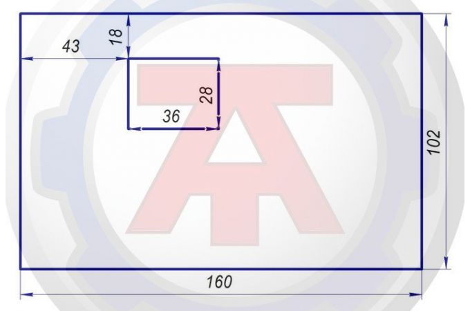 Автотепло №36, автомобильный утеплитель двигателя 3,8 кг, 155х90 см.