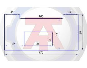 Автотепло №37, автомобильный утеплитель двигателя 3,6 кг, 170х84 см.
