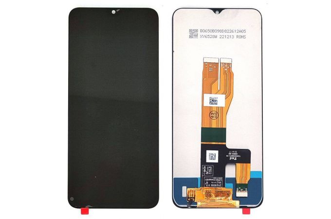 Дисплей для Realme C30 (RMX3581)/ C33 (RMX3624)/ Narzo 50i Prime (RMX3506) в сборе с тачскрином (черный)