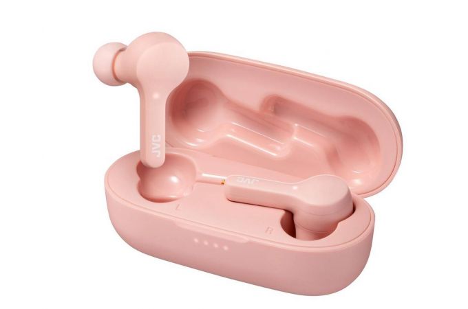 Наушники вакуумные беспроводные JVC HA-A7T-PN-U Bluetooth (розовый)