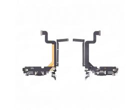 Шлейф для iPhone 14 Pro Max с разъемом зарядки (черный) org