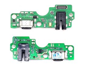 Шлейф для Tecno Spark Go 2024 (BG6) с разъемом зарядки + разъем гарнитуры (плата)