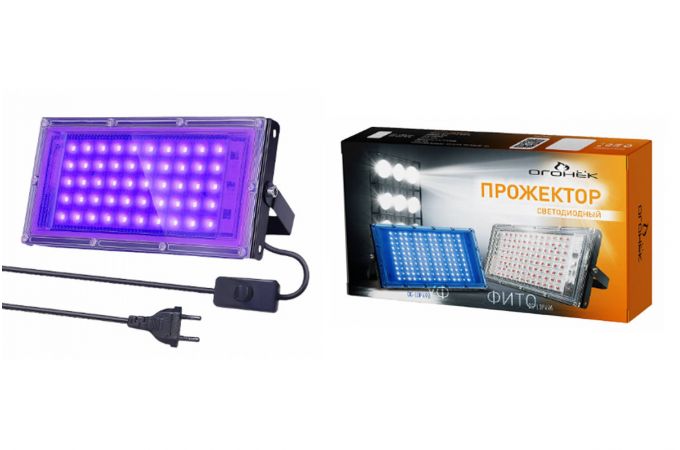 Прожектор УФ Огонек OG-LDP49B (100Вт)
