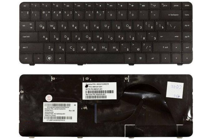Клавиатура для ноутбука HP Compaq CQ42 G42 черная