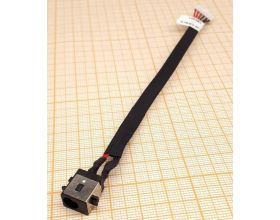 Разъем питания для ноутбука Asus X550 с кабелем 13.5 см