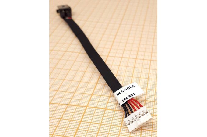 Разъем питания для ноутбука Asus X550 с кабелем 13.5 см