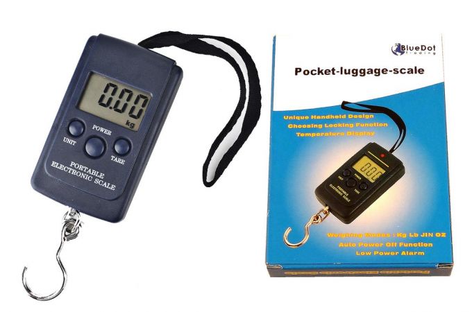 Безмен электронный Portable Electronic Scale (40 кг/ 10 гр)
