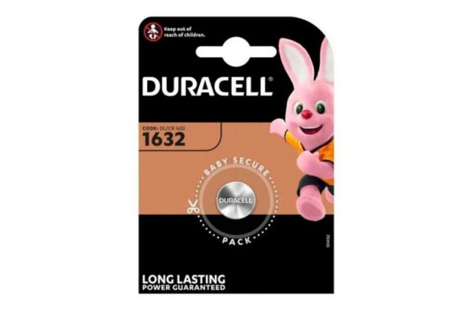 Батарейка литиевая Duracell CR1632/1BL