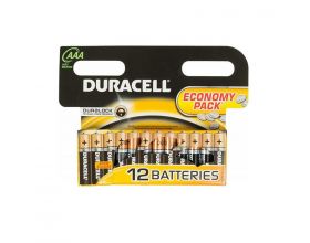 Батарейка алкалиновая Duracell LR03 AAA/12BL (MN2400) (цена за блистер 12 шт)