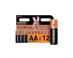 Батарейка алкалиновая Duracell LR6 AA/12BL (MN1500) (цена за блистер 12 шт)