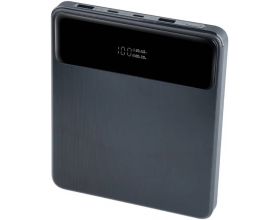 Универсальный дополнительный аккумулятор Power Bank Perfeo LAPTOP 105W 20000 mAh/LED дисплей/PD + QC 3.0/2 Type-C/2USB/Выход: 5A,max105W Black