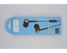 Наушники вакуумные проводные HOCO M19 Drumbeat (черный) (УЦЕНКА! МЯТАЯ УПАКОВКА)