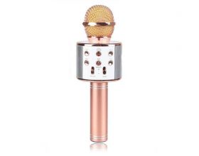 Караоке микрофон WSTER WS-858 (Bluetooth, динамики, USB) (цвет в ассортименте)
