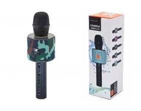 Караоке микрофон Орбита OT-ERM01 (Bluetooth, динамики, USB)