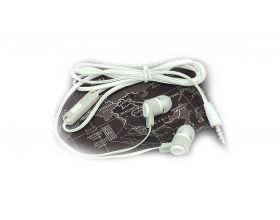 Наушники вакуумные проводные Орбита OT-ERG37 (белый)