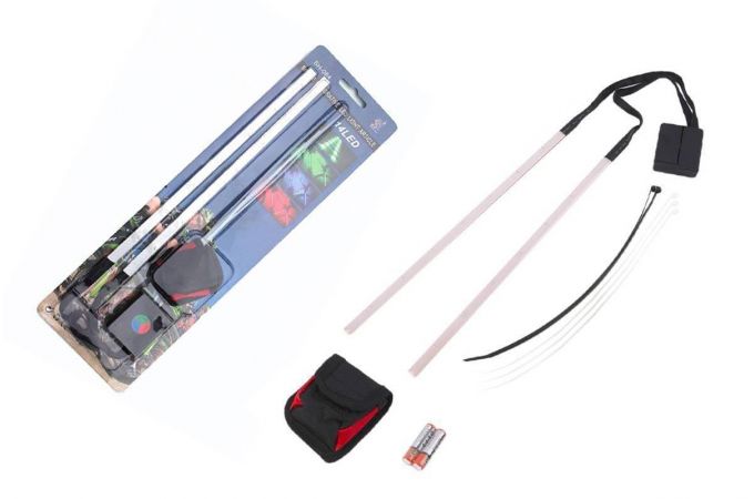 Фонарик светодиодный велосипедный Огонек SH-084 (2 ленты по 7LED)