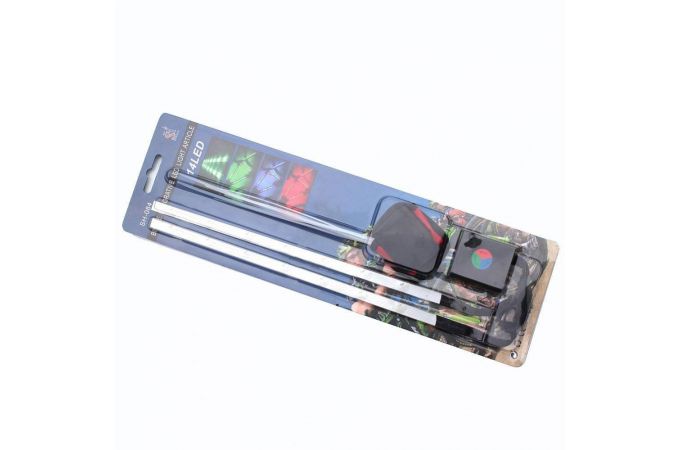 Фонарик светодиодный велосипедный Огонек SH-084 (2 ленты по 7LED)