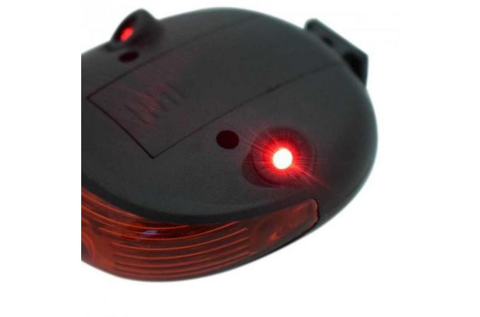 Фонарик-лазер велосипедный Следопыт BL-000 (5 светодиодов + 2 лазера)