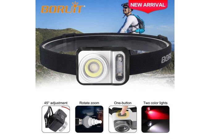 Фонарь налобный BORUIT B36