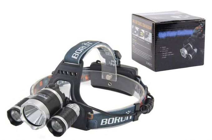 Фонарь налобный BORUIT RJ-3000