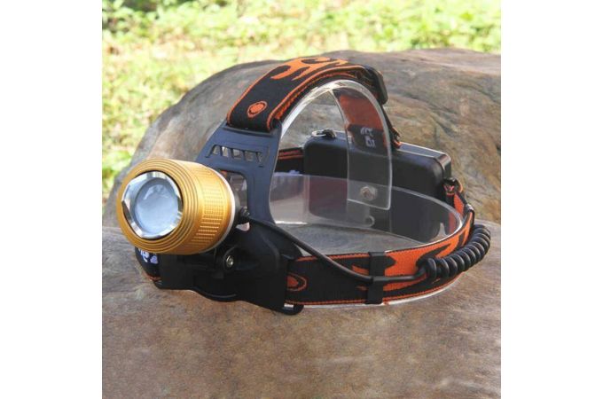 Фонарь налобный Патриот PT-FLG17 (1L, 2*18650, ZOOM, Т6)