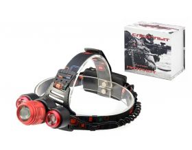 Фонарь налобный Патриот PT-FLG22 (3L, 2*18650.,ZOOM) Фонарь налобный Патриот PT-FLG22 (3L, 2*18650.,ZOOM)