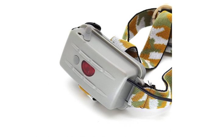 Фонарь налобный Патриот PT-FLG24 (1L, 2*18650, ZOOM, Т6)