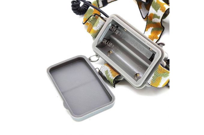 Фонарь налобный Патриот PT-FLG24 (1L, 2*18650, ZOOM, Т6)