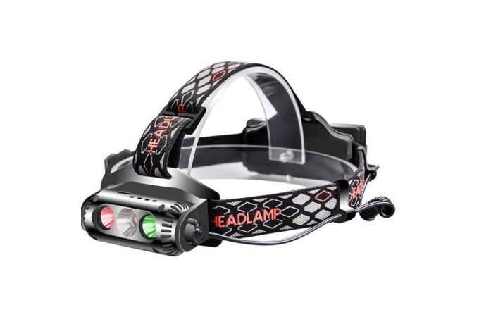 Фонарь налобный Патриот PT-FLG29 (4L, 2*18650)