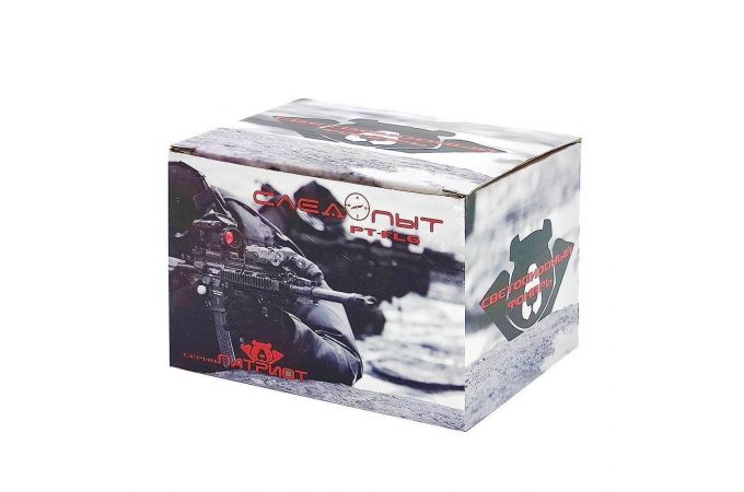 Фонарь налобный Патриот PT-FLG32 (3L, аккум, дат.движ)