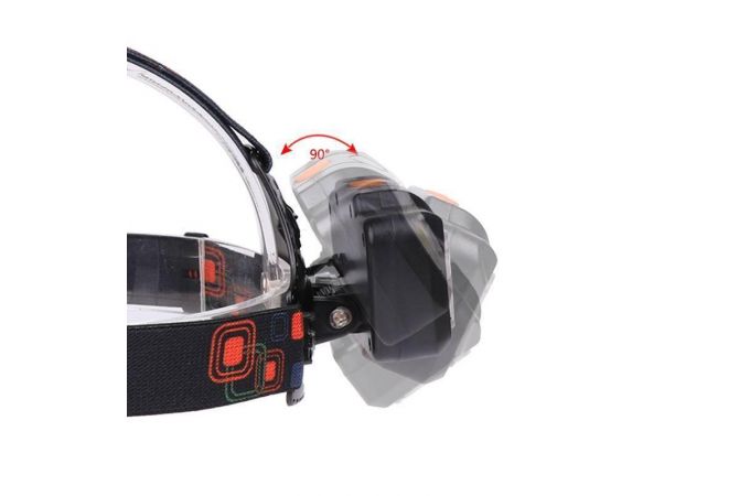 Фонарь налобный Патриот PT-FLG36 (3L, аккум, 2*18650)