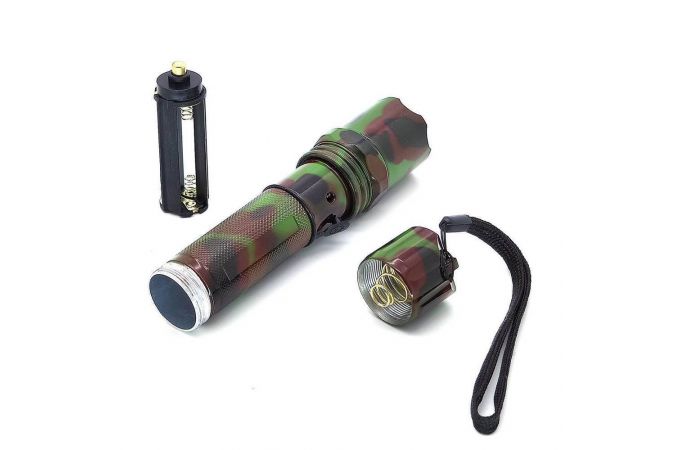 Фонарь ручной Патриот PT-FLR08 (1L, 18650.,ZOOM)