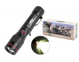 Фонарь ручной Патриот PT-FLR20 (1L, 18650.,ZOOM)