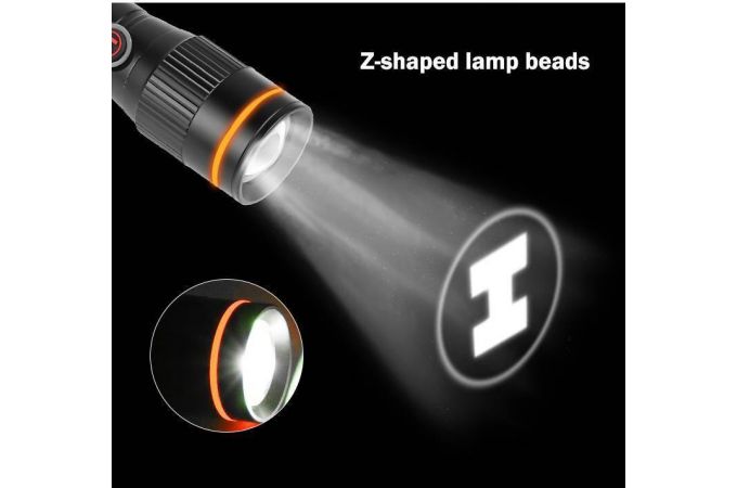 Фонарь ручной Патриот PT-FLR20 (1L, 18650.,ZOOM)