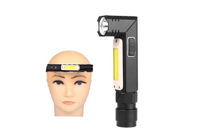 Фонарь ручной Патриот PT-FLR23 (2L, встр. аккум)