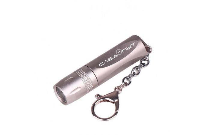 Фонарь ручной Следопыт ST-FLR05 СЕРЕБРО (1*R6)