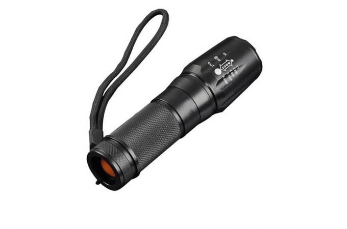 Фонарь ручной Следопыт ST-FLR06 (18650,ZOOM)