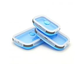 Ланч-боксы силиконовые (набор 3шт)