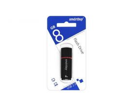 Флешка USB 2.0 Smartbuy 8 GB Crown Black COMPACT (SB8GBCRW-K_C)