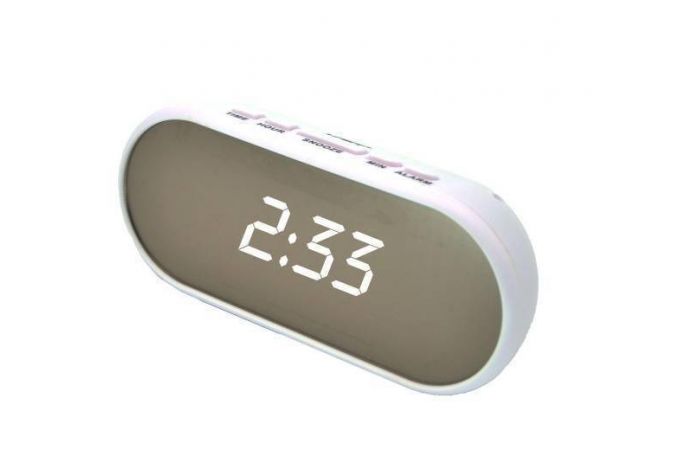 Часы настольные VST 712Y-6 (без блока) (белый)