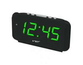 Часы настольные VST 806T-4 (говорящие) (зеленый)