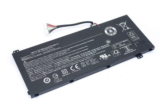 Аккумуляторная батарея AP18B18J для ноутбука Acer 2ICP6 7.6V 4515mAh