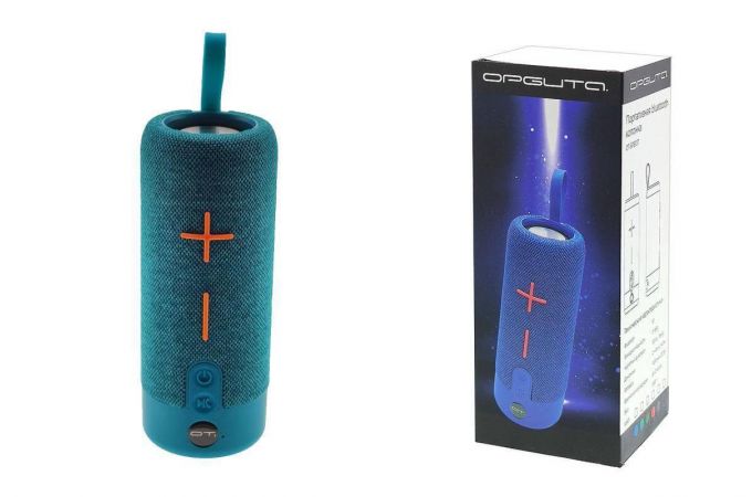 Портативная беспроводная колонка Орбита OT-SPB137 BT (бирюзовый)