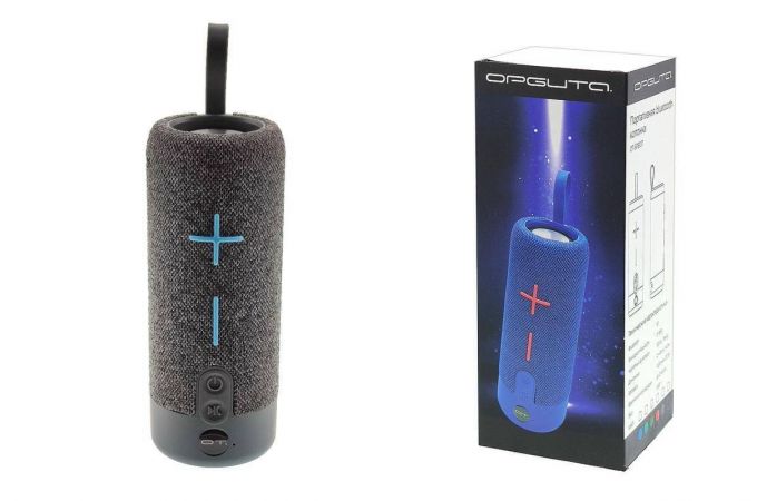 Портативная беспроводная колонка Орбита OT-SPB137 BT (серый)