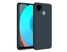 Чехол для Realme C25 тонкий (черный)