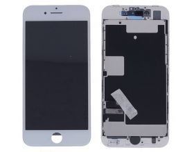 Дисплей для iPhone 8 (4.7) в сборе с тачскрином и рамкой (белый) переклейка