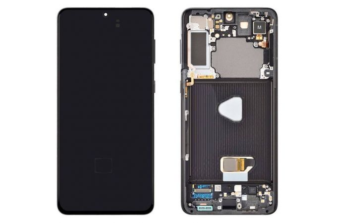 Дисплей для Samsung G996B galaxy S21 Plus 5G Violet в сборе с тачскрином + рамка 100%