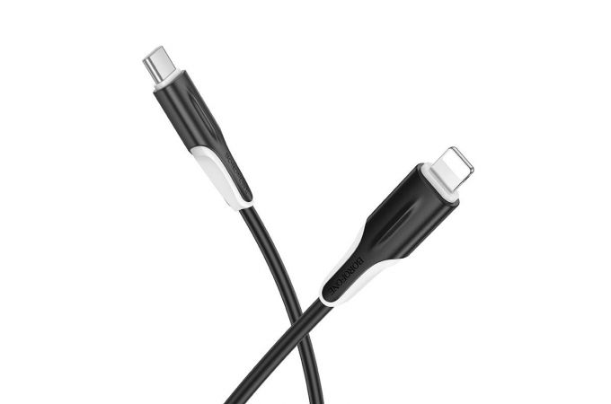 Кабель USB Type-C - Lightning BOROFONE BX119 New PD27W (черный)