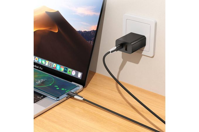 Кабель USB Type-C - USB Type-C BOROFONE BX119 New 60W (черный)